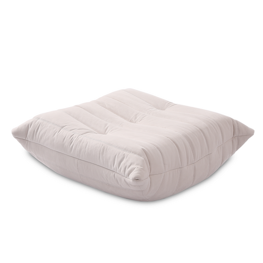 Hermosa Soffa Cream Alcantara Footstool