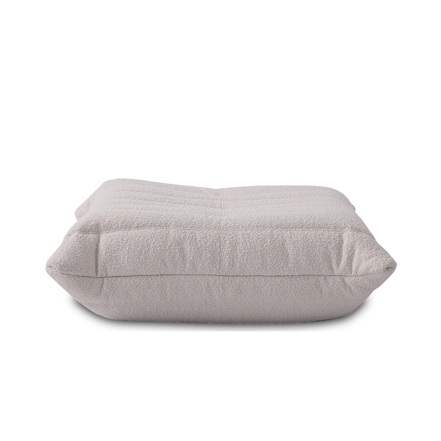 Hermosa Soffa Cream Teddy Footstool