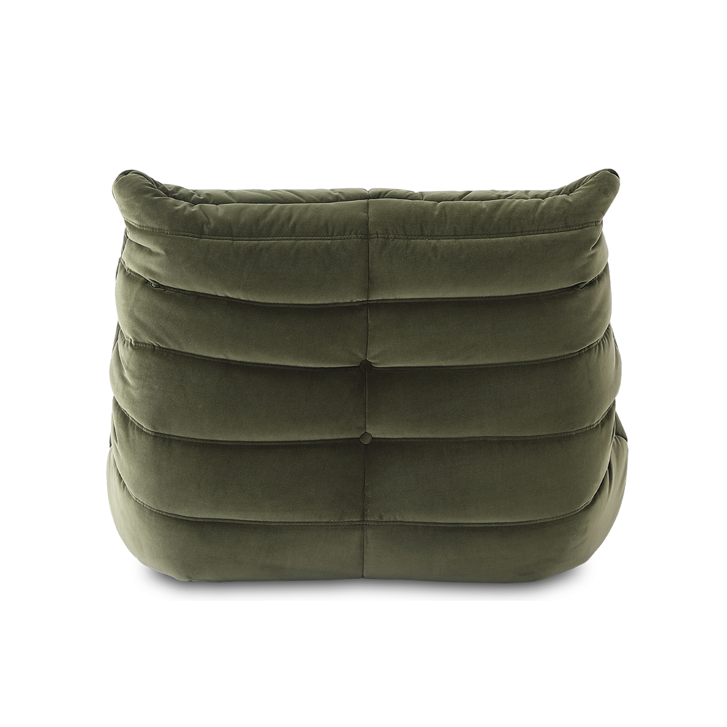 Hermosa Soffa Olive Sammet 1-sits