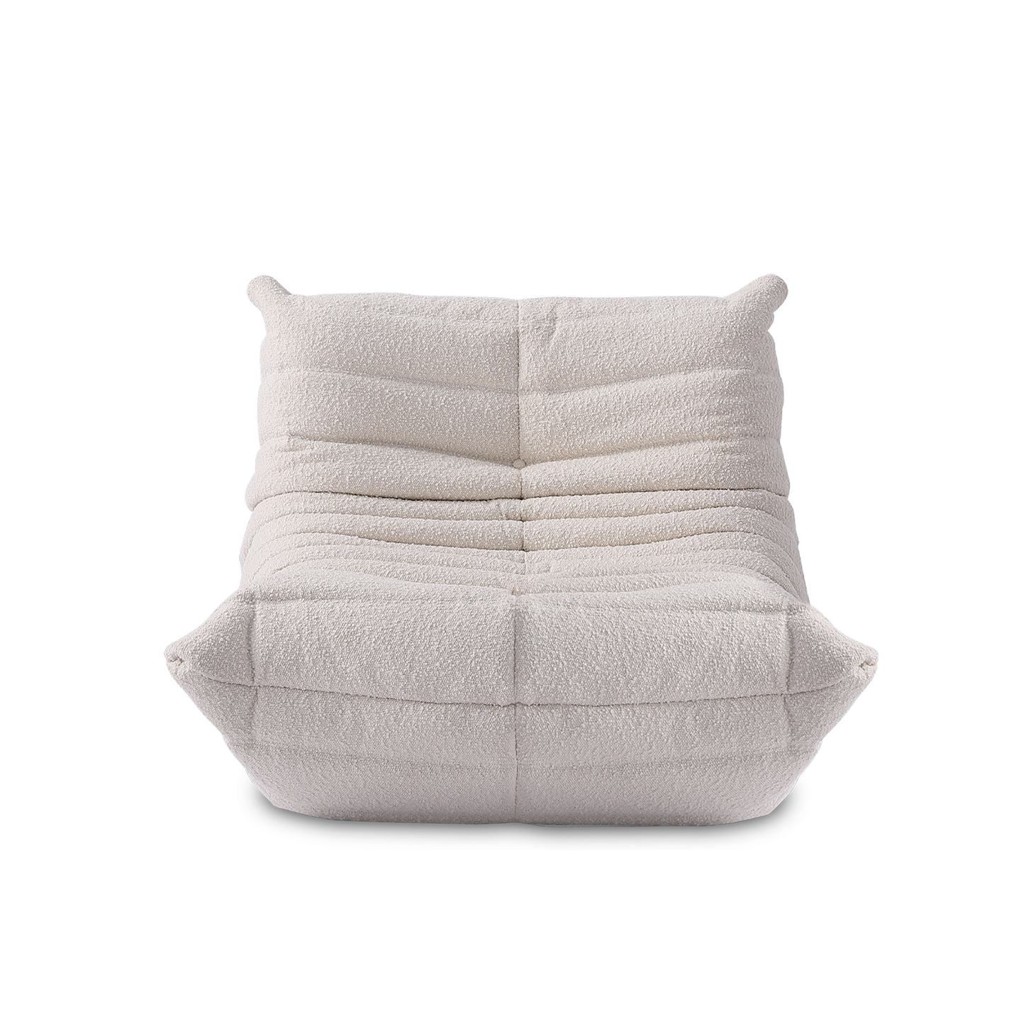 Hermosa Soffa Cream Teddy 1-sits