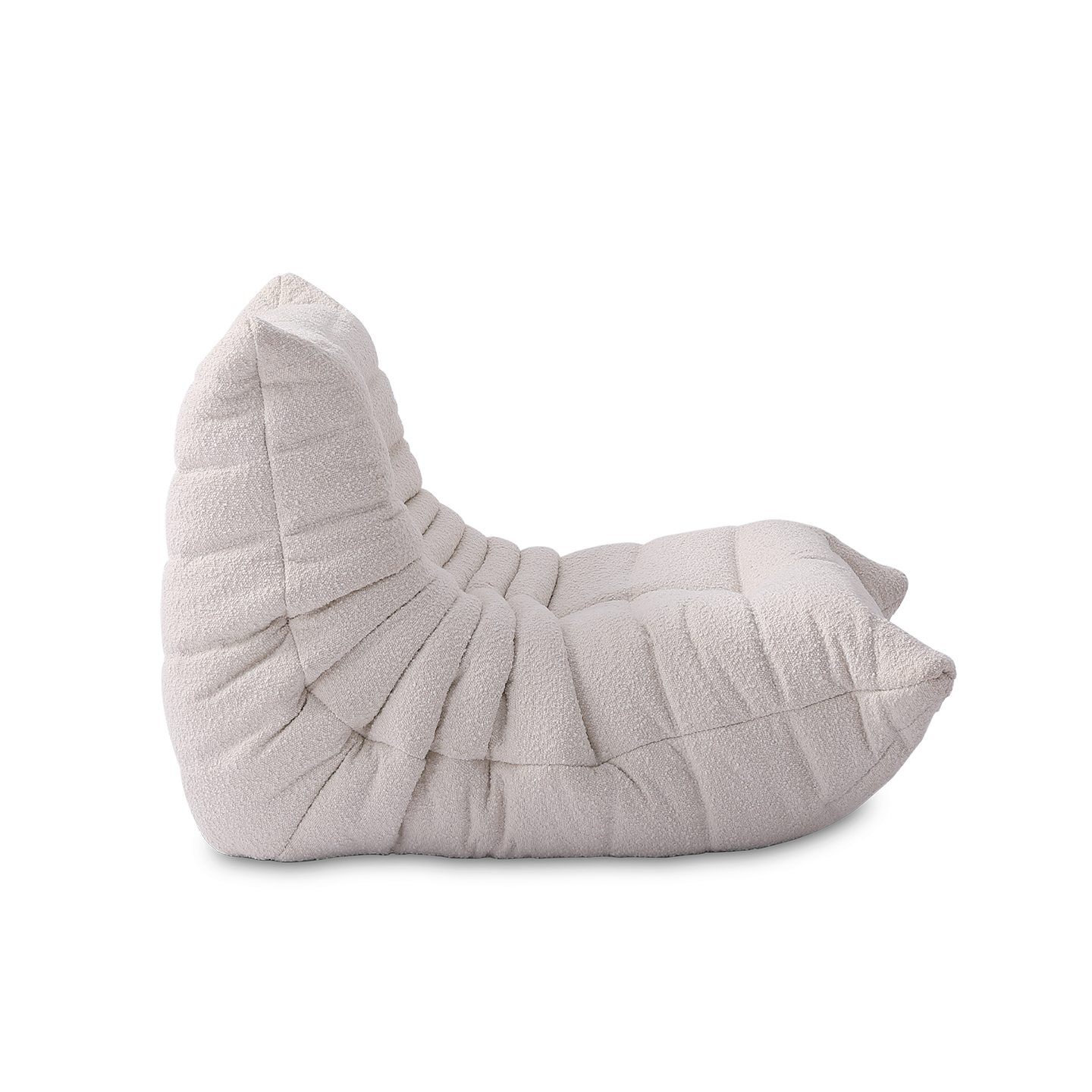 Hermosa Soffa Cream Teddy 1-sits