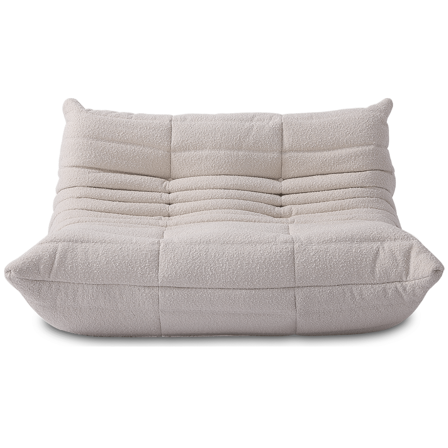 Hermosa Soffa Cream Teddy 2-sits