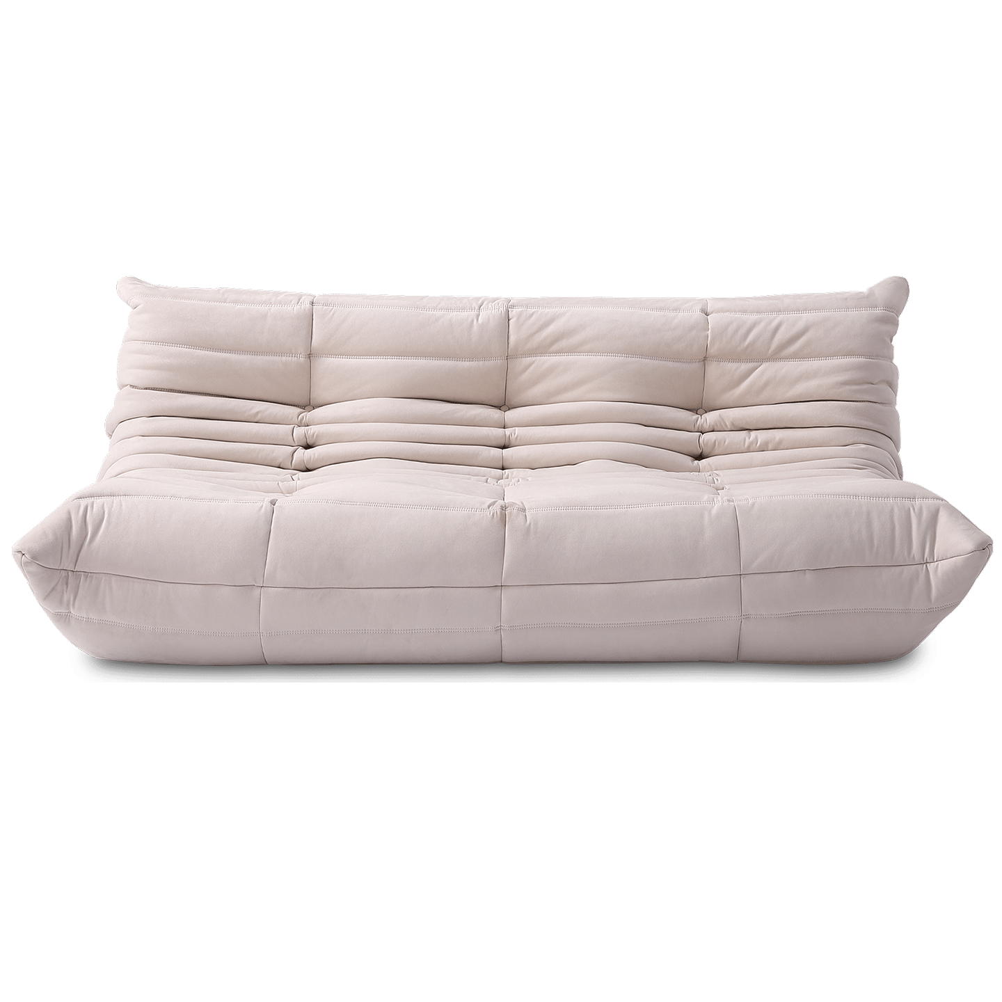 Hermosa Soffa Cream Alcantara 3-sits