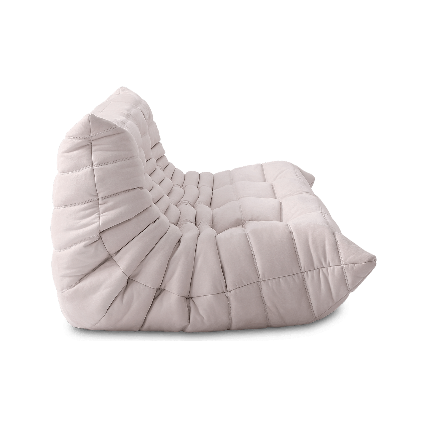 Hermosa Soffa Cream Alcantara 3-sits