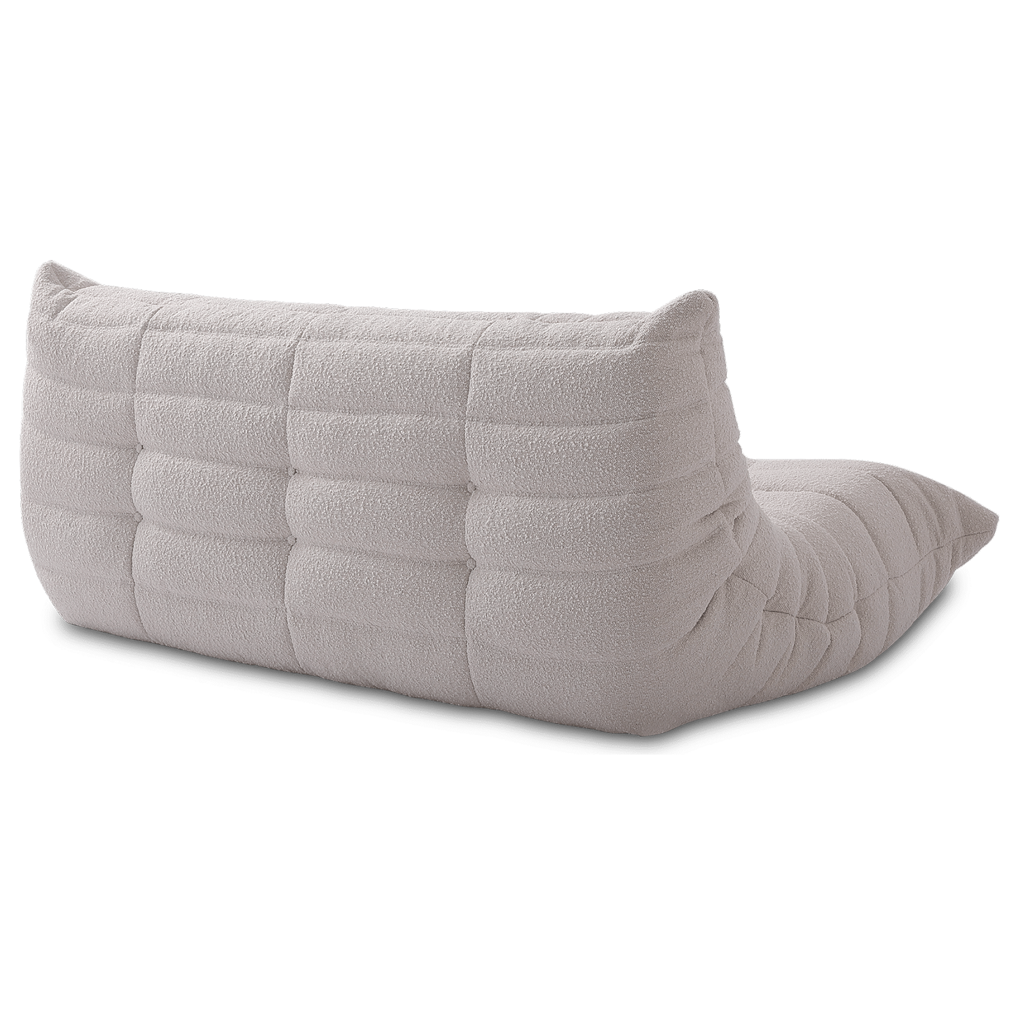 Hermosa Soffa Cream Teddy 3-sits