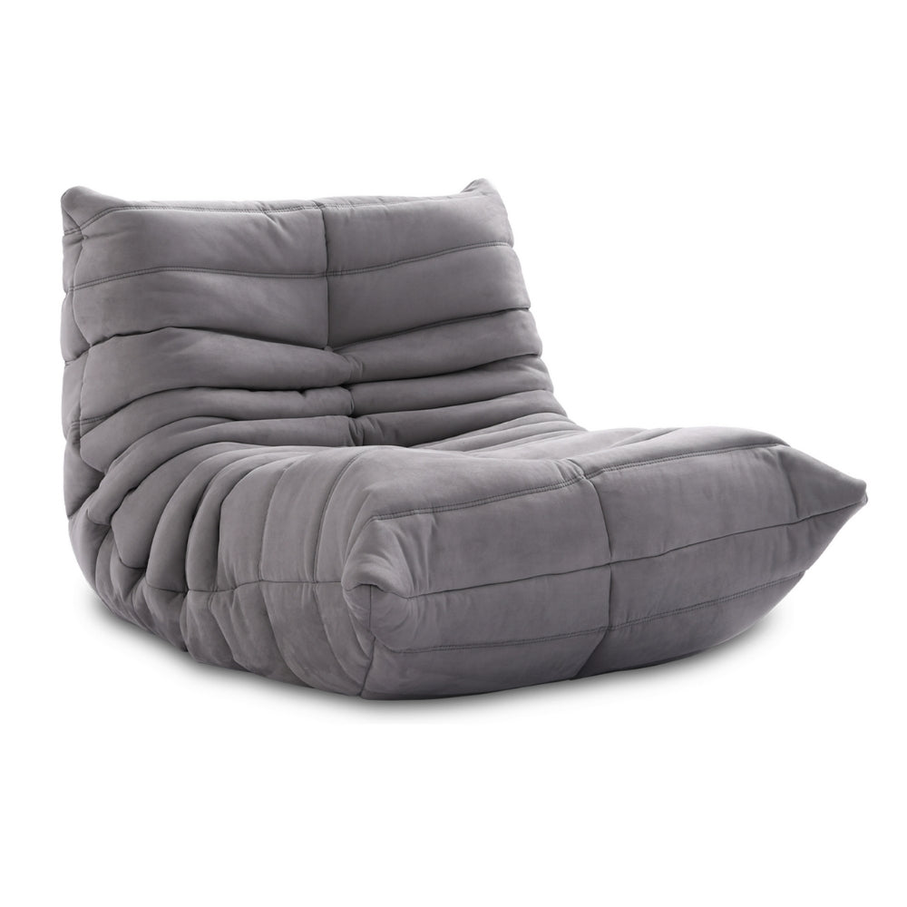 TOGO Alcantara Fåtölj Askgrå