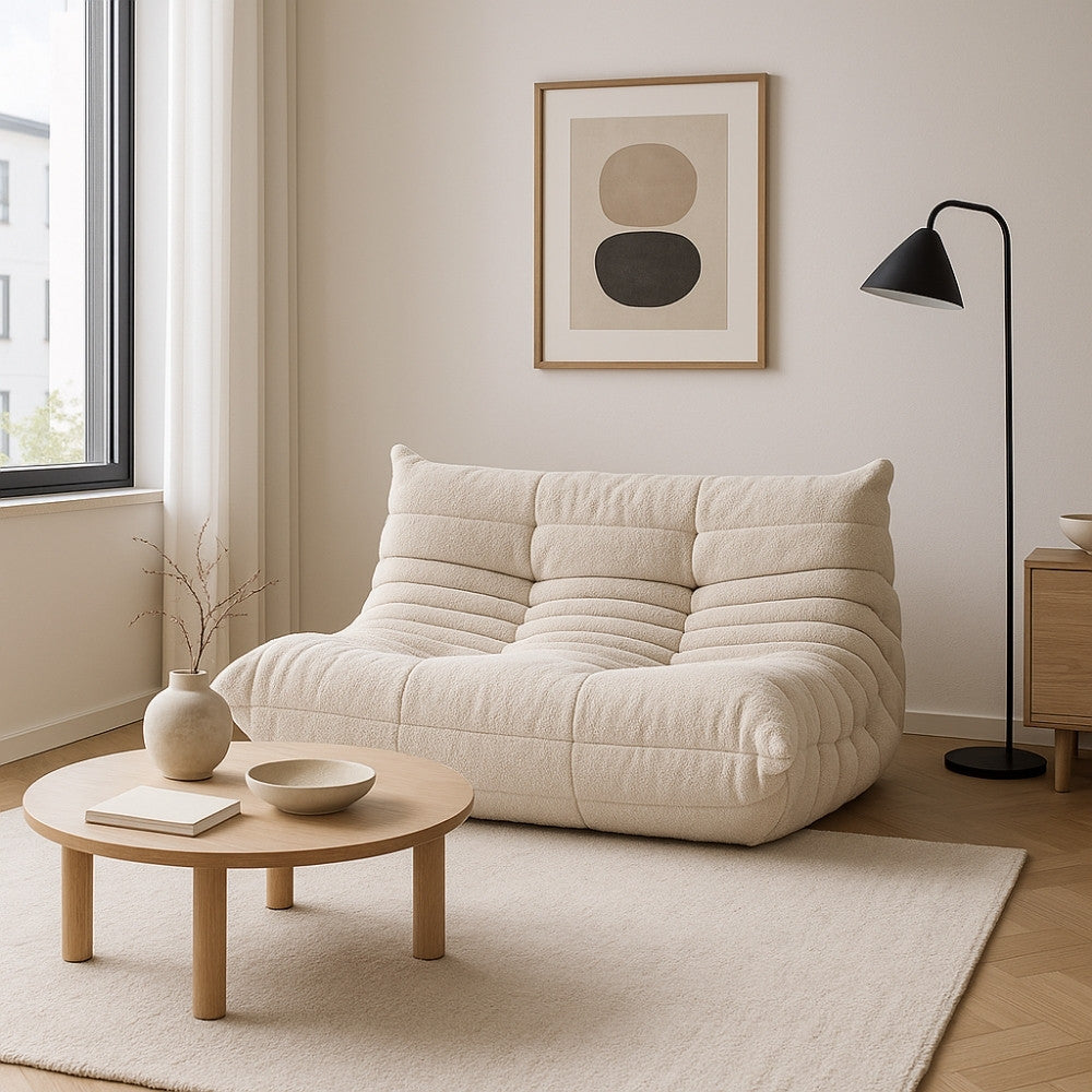 TOGO Soffa 2-Sits Cremé
