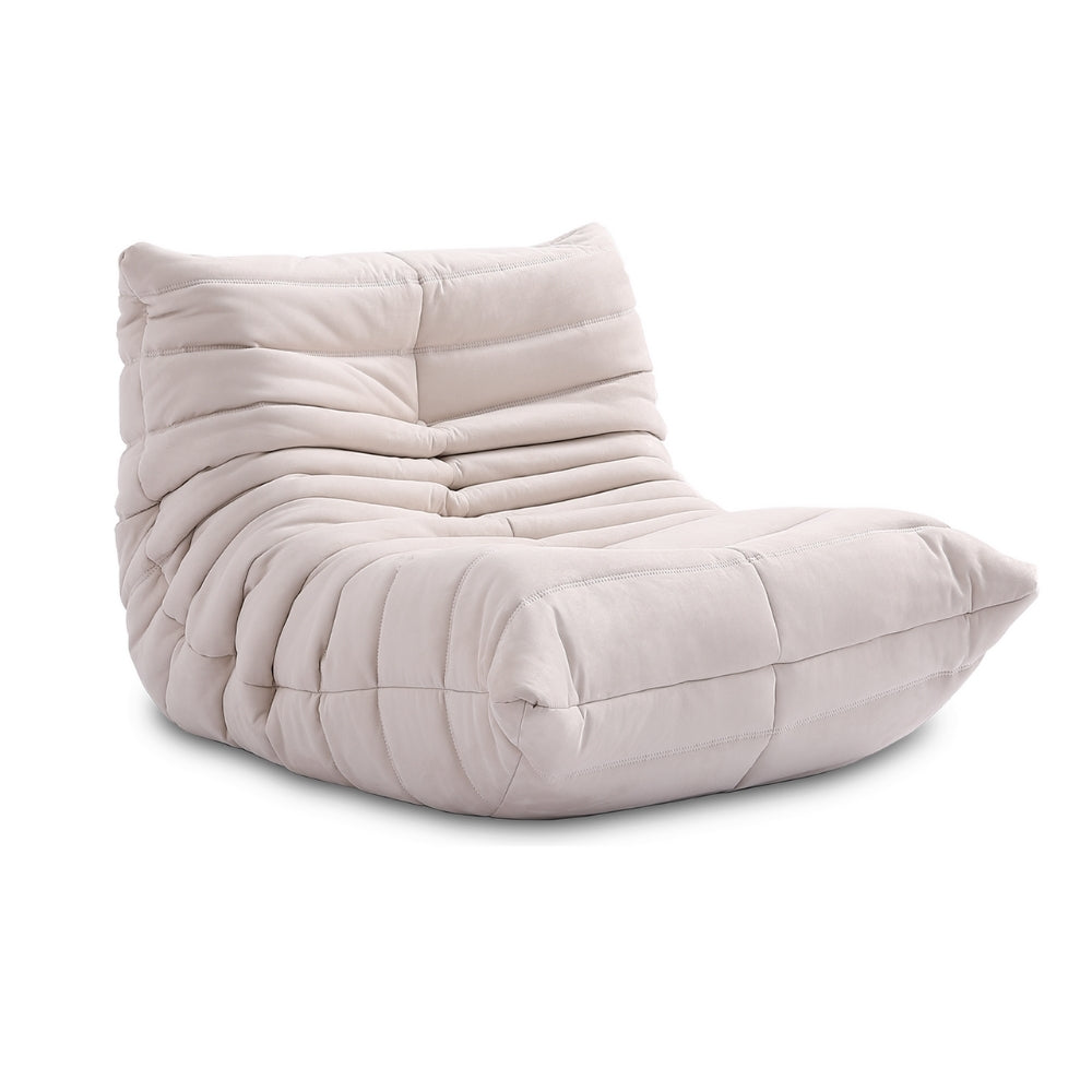 TOGO Alcantara Fåtölj Cremé