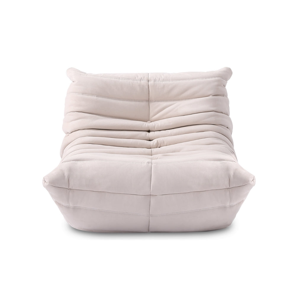 TOGO Alcantara Fåtölj Cremé