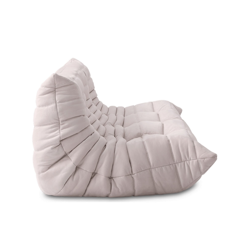 TOGO Alcantara Soffa 3-Sits Cremé