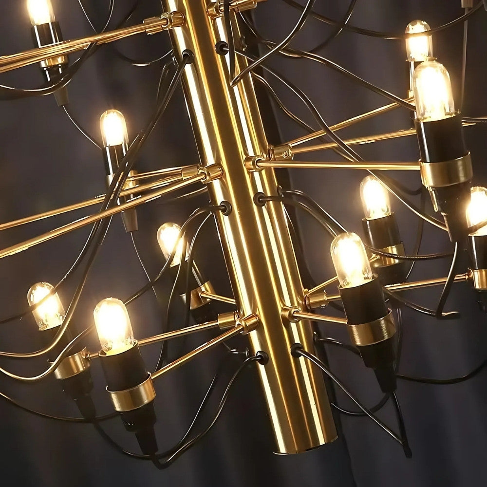 LJUSKRONA 18 Mässing