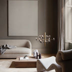 LJUSKRONA 18 Mässing